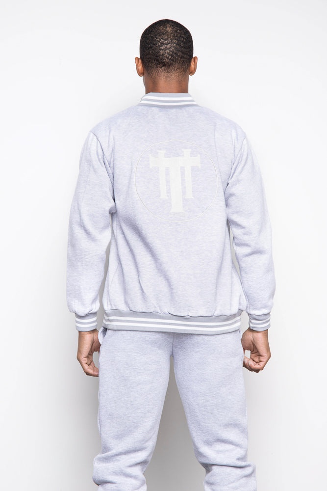 Gris Luxe Sweat Suit